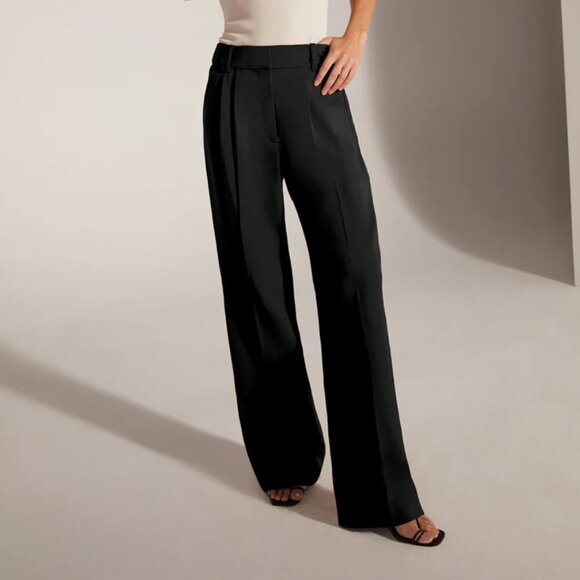 NEW Favorite Daughter THE DREAM FAVORITE Wide Leg Trouser Pants - Picture 1 of 6